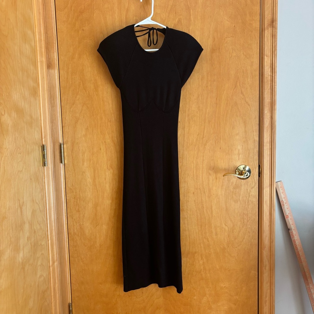 FUTURE COLLECTIVE Backless Black‎ Dress Size XXS
